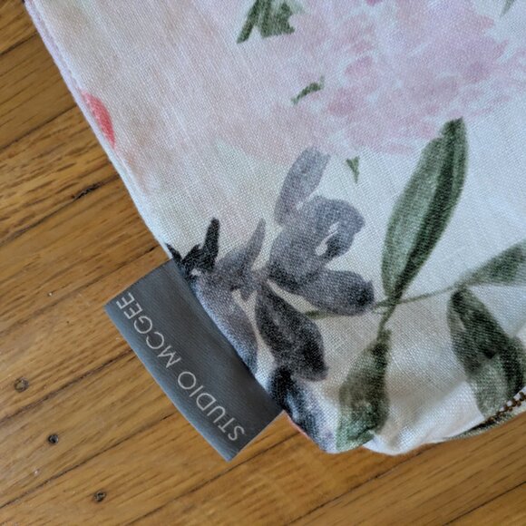 2 Studio McGee Floral Pillow Covers - Picture 2 of 2